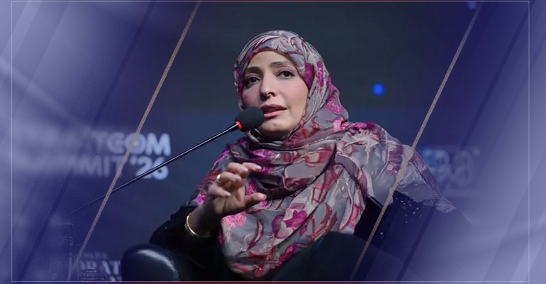 Tawakkol Karman Highlights Global “Crisis of Values” at Istanbul Summit